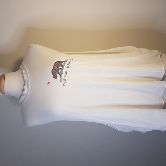 Brandy Melville open side California Rebulic tank
